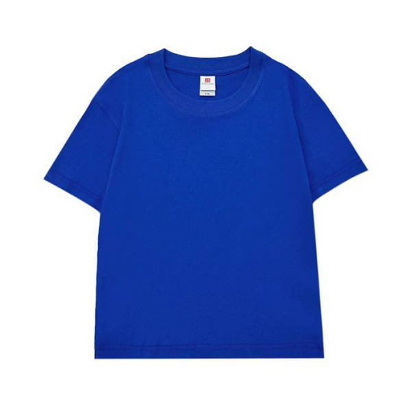 Camiseta infantil de algodão