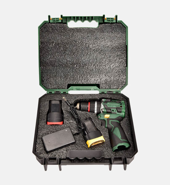 16.8V Comércio Exterior Carregamento elétrico de borracha de lítio de cobre puro sem borracha manual de borracha elétrica multifuncional kit de ferramentas de parafuso elétrico