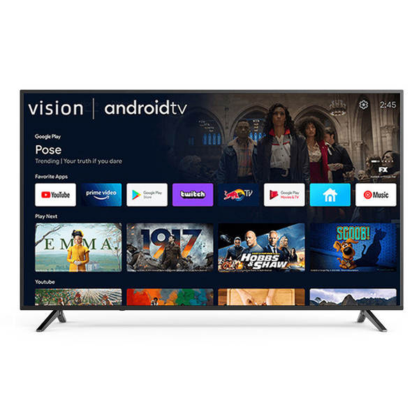 TV 4K LCD 75 polegadas 65 polegadas tela completa inteligente ultra fina 55 polegadas 43 polegadas 32 polegadas África TV transfronteiriça