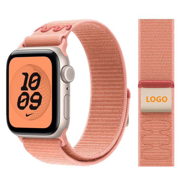 Pulseira para Apple Watch 11 iWatch 45678910 Nike nylon loop