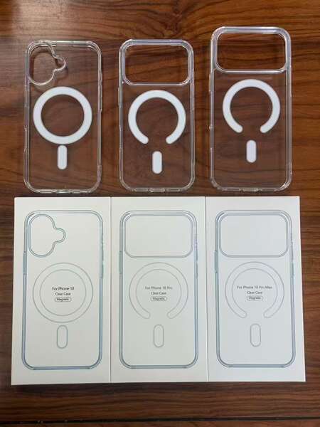 Protetor de casca transparente para iPhone 17 Pro