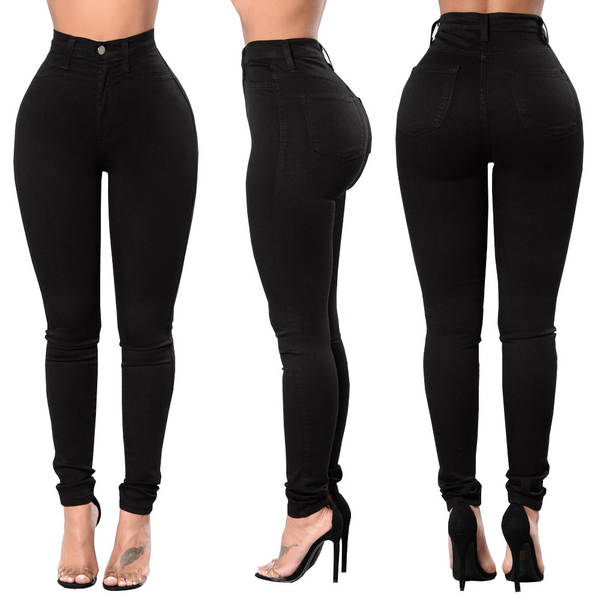 2026 transfronteiriço Europa e América moda água lavagem alta elasticidade perna grande cottage hip-hop cowboy calças femininas