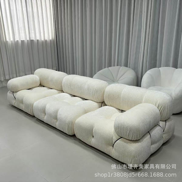 Mario Colorado Dragão Módulo Combinado Sofá Pequeno Salão Sofá Fábrica de Móveis Foshan Sofá de decoração