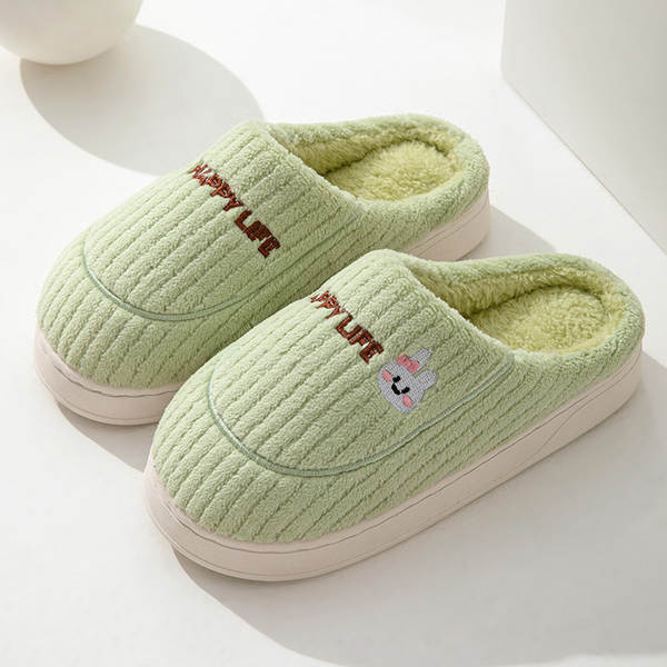 Chinelo de Felpa Quente para Mulher