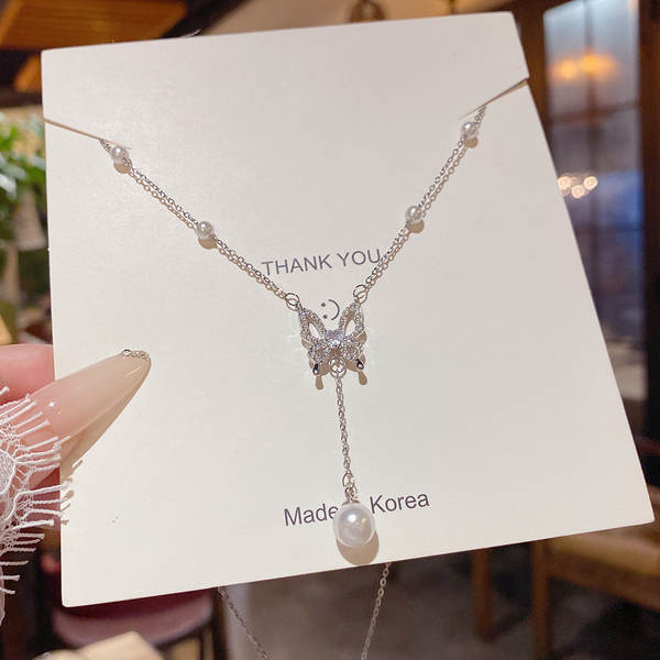 Colar feminino em titânio aço luxo não desbota versátil pendente sofisticado design exclusivo minimalista corrente clavícula acessório importação