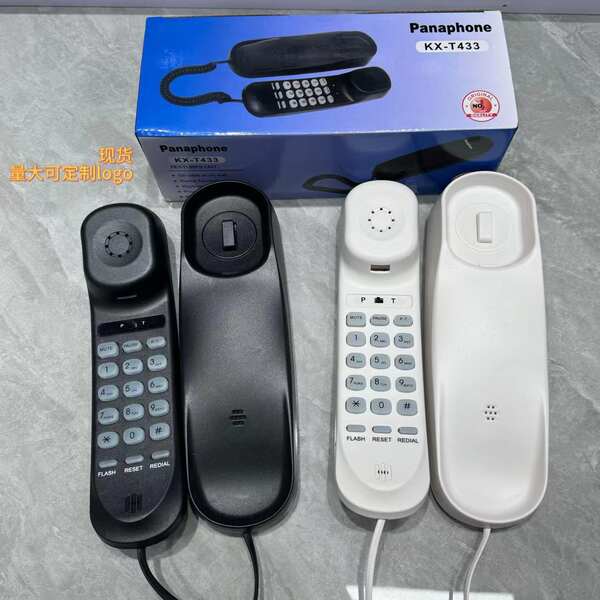 Fabricante KX-T433 Pequeno pendurador telemóvel mesa de parede para escritório doméstico telemóvel fixo