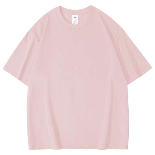 T-shirt feminino de pulso curto personalizado logo de trabalho camisa cultural de 220 gramas de algodão puro camisa feminina