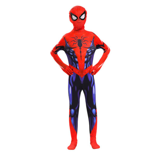 Homem-Aranha Vestido Herói Expedição Adulto Cosplay Vestido de Halloween Crianças Miles Vestido de Corpo