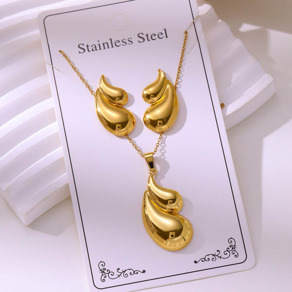 Conjunto de Joia em Aço Inox