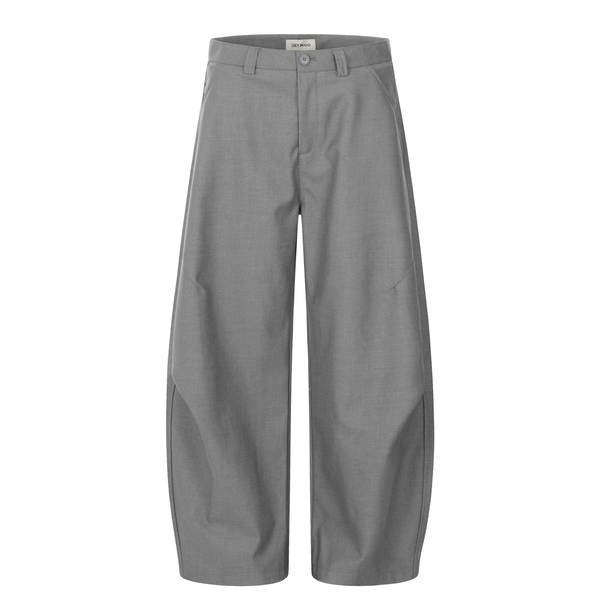 11KN Americano vintage curvado calças estereoscópico cortar calças relaxante relaxante homens e mulheres cleanfit simples calças compridas