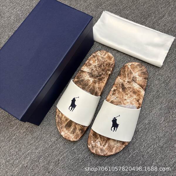 Polo de couro masculino