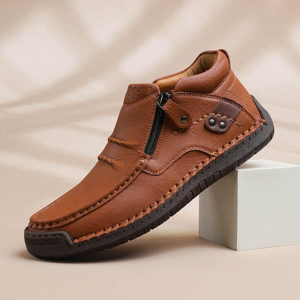 Bota de couro martens tamanho grande
