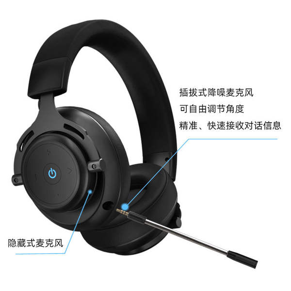 abingo BT60 fone sem fio bluetooth fone sem fio para jogo headphone gaming para jogo