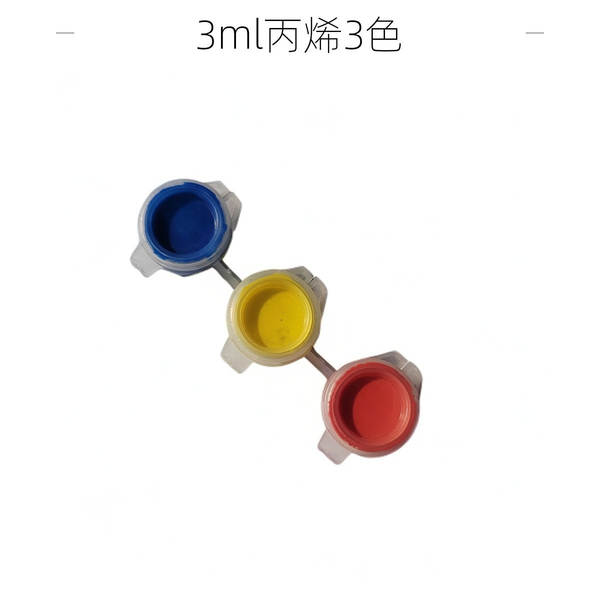 2ml3ml3conjunto de tinta de acrílico 12 cores + 2 pinturas de óleo para pintura de acrílico transfronteiriço