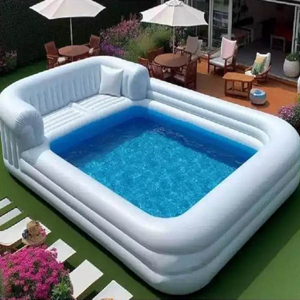 Bar Flutuante com Sombrinha para Piscina