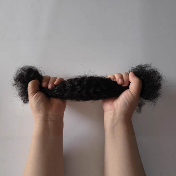14 polegadas Afro Kinky Bulk Hair