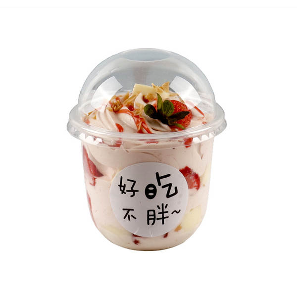 Copo de Mousse Transparente