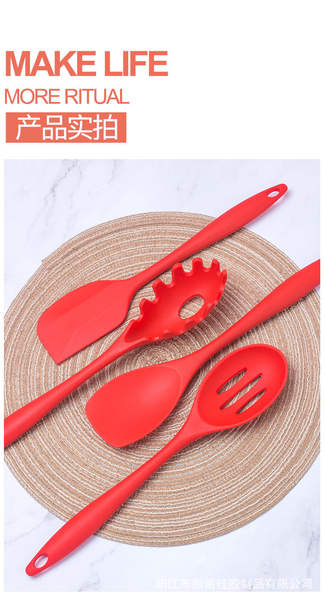 Conjunto de 10 Utensílios de Silício para Cozinha