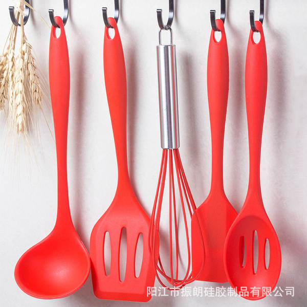 Conjunto de 10 Utensílios de Silício para Cozinha
