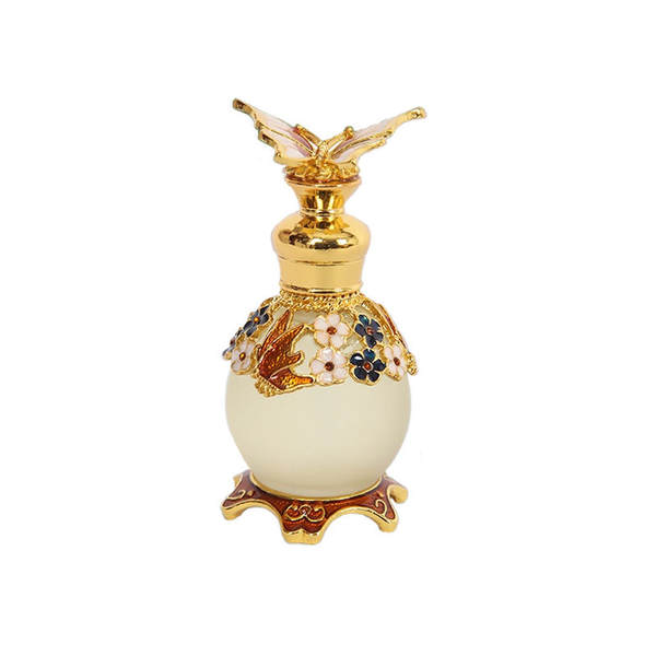 Botão de perfume de Dubai 15ml Berlim Menina Sem Pessoa Rose Blue Wind Clock Botão de perfume de óleo essencial de vidro vazio