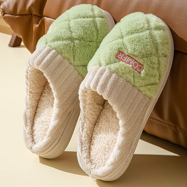 Chinelo de Felpa Quente para Mulher