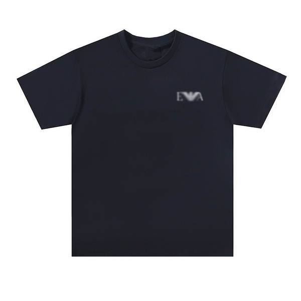 Camiseta Masculina Curta de Algodão