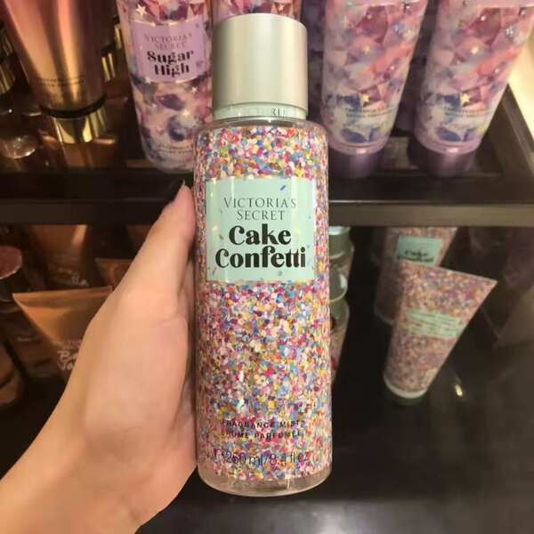 Victoria's Secret Perfume Spray Lubrificante Aquático Leite Permanente Flocos de Flocos de Aroma Humidificante 250ml