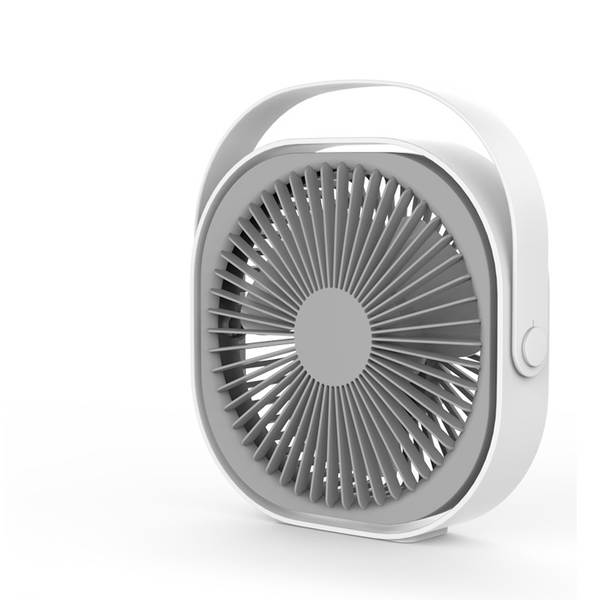Ventilador USB portátil 6 polegadas - Mini ventilador de mesa recarregável para escritório e casa
