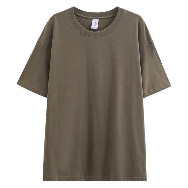 Novo peso pesado de 230 gramas algodão puro branco pano de pano curto T-shirt feminino folheto semi-lençado camiseta masculina por atacado