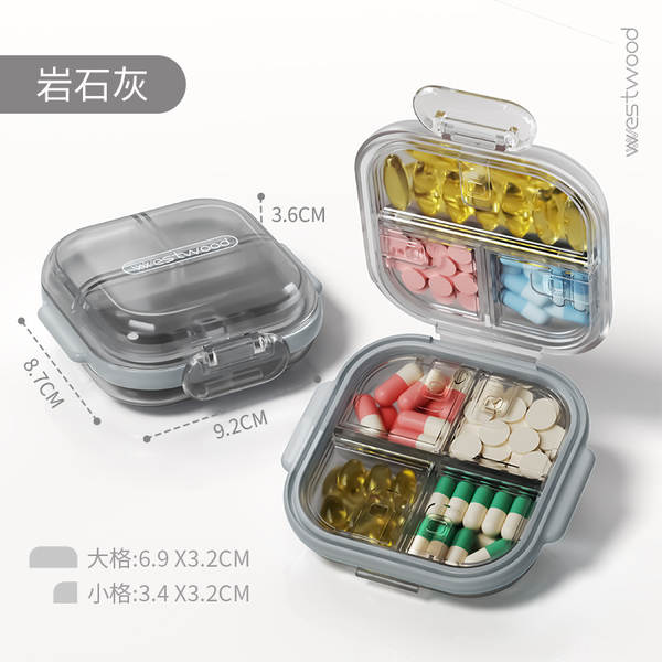 Caixa de Medicamentos Portátil 7 Dias