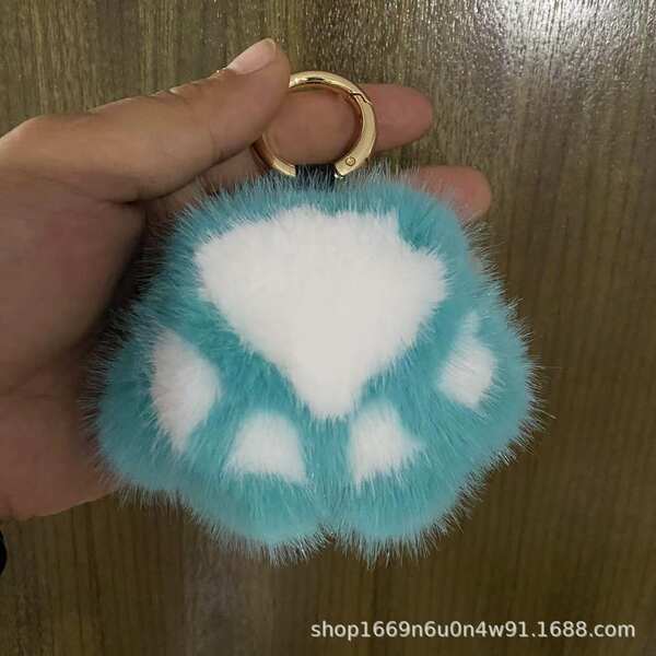 Pulseira de Pelúcia de Gato