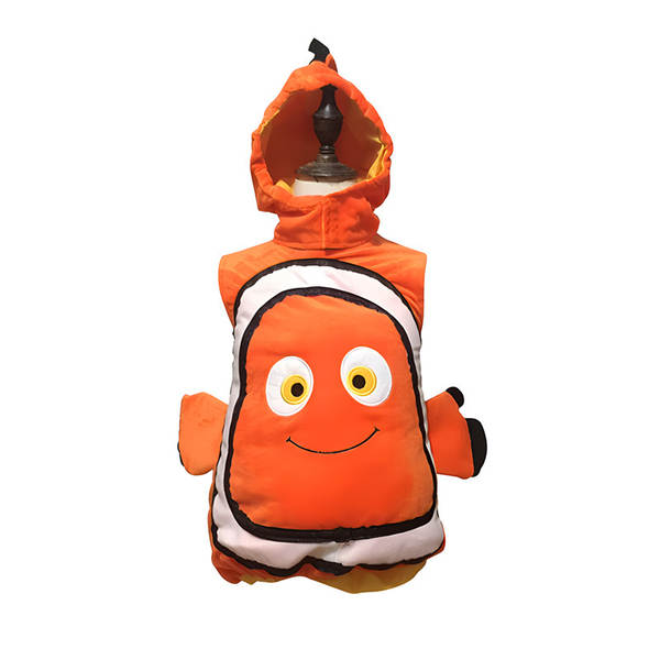 Nemo Clown Peixes Traje de Animação Submarino Total Mobilização Peixes Amarelos Papel de Dança de Halloween Performance Traje Nemo