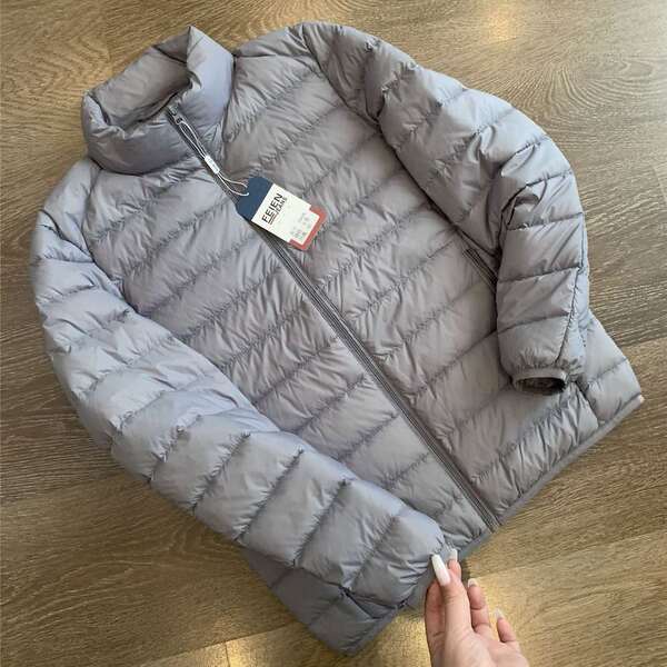 Comércio exterior alemão original de algodão super-leve roupa de algodão grande tamanho masculino outono-inverno leve caldeirão superado