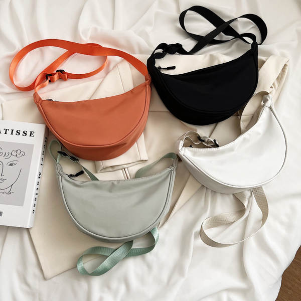Bolsa cruzada feminina nylon
