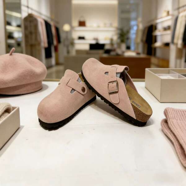 Sapatos de couro grossos