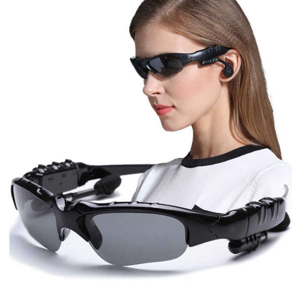 Óculos Bluetooth para ouvir chamadas de música Navegação de fones de ouvido sem fio inteligentes para conduzir óculos solares óculos multifuncionais
