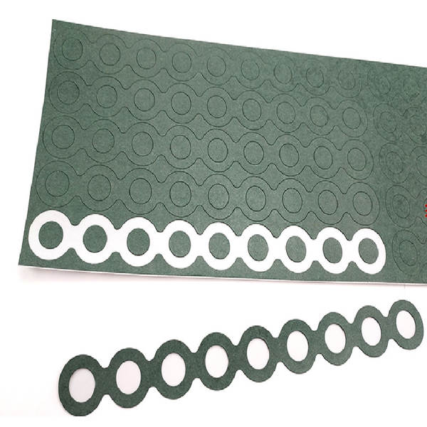 18650 Capa de papel de amêndoa de papel redondo 21700 material de filme de fita única 26650 pilha de bateria isolante bateria especializada