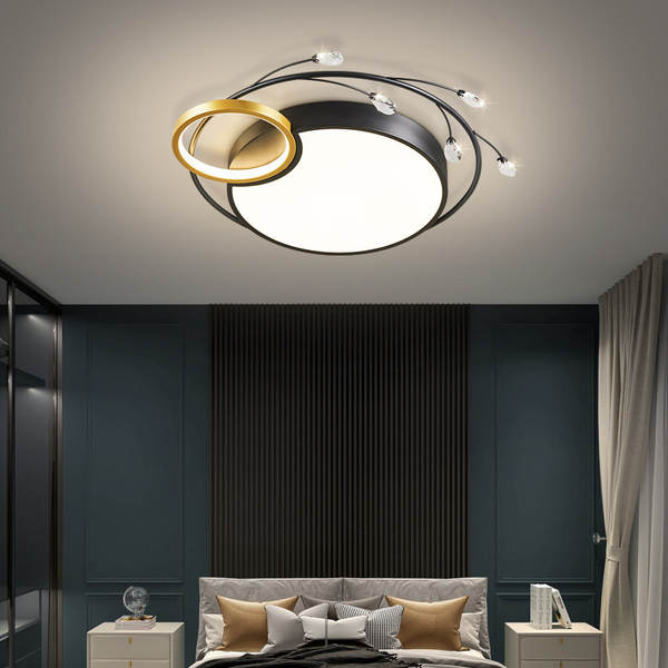 Lâmpadas de quarto modernas simples atmosfera 2026 novo designer modelo de quarto lâmpadas de quarto super simples restaurante sopro lâmpadas