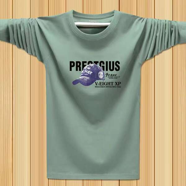 Camiseta Masculina de Manga Longa