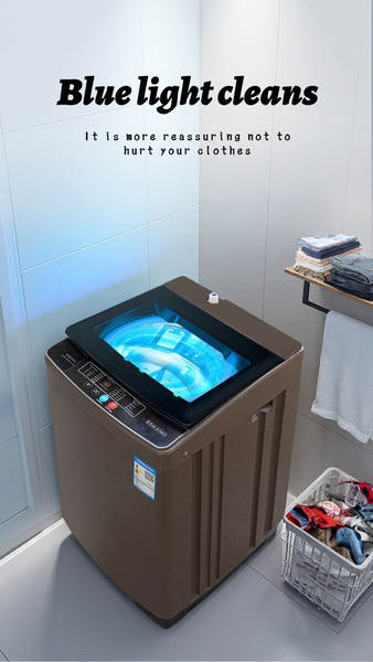Máquina de lavar roupa automática com secadora