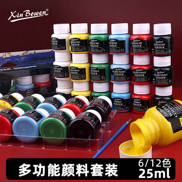 Tinta acrílica para pintura artística