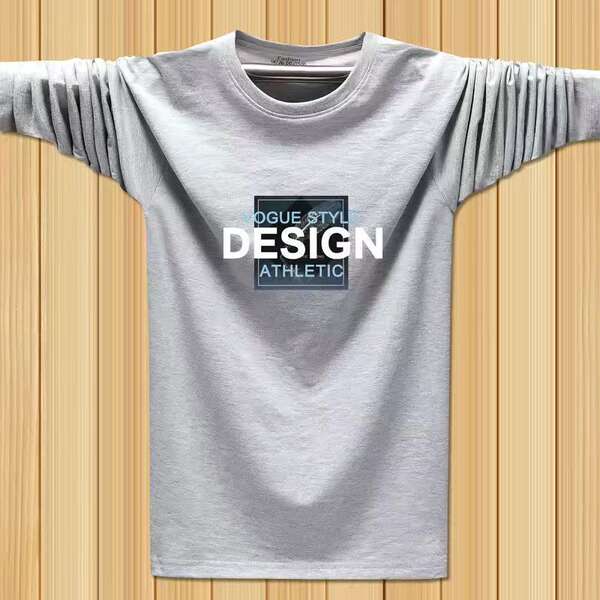 Camiseta Masculina de Manga Longa