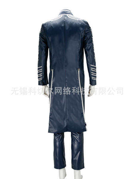 Vestido Cosplay de Vergil Azul