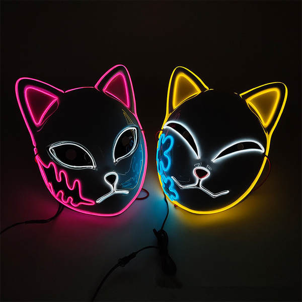 A Máscara de Iluminação Cosplay, a Máscara de Iluminação Cosplay.