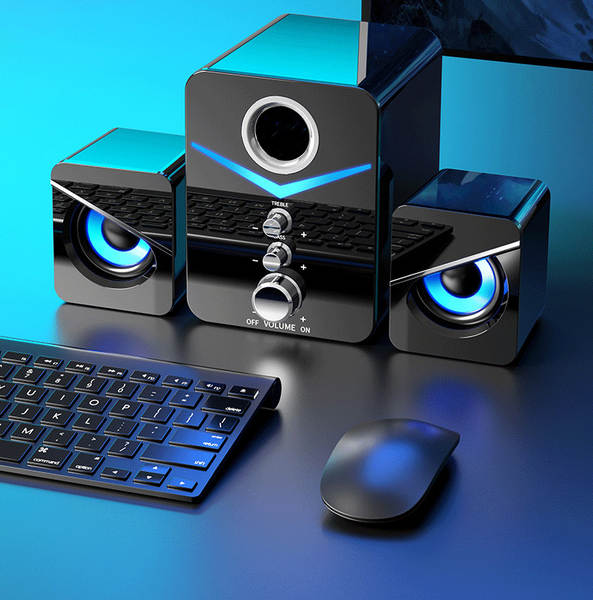 Transfronteiriço SADA SADA D-221 computador portátil de áudio universal cabo de mesa de baixo som alto-falante atacado