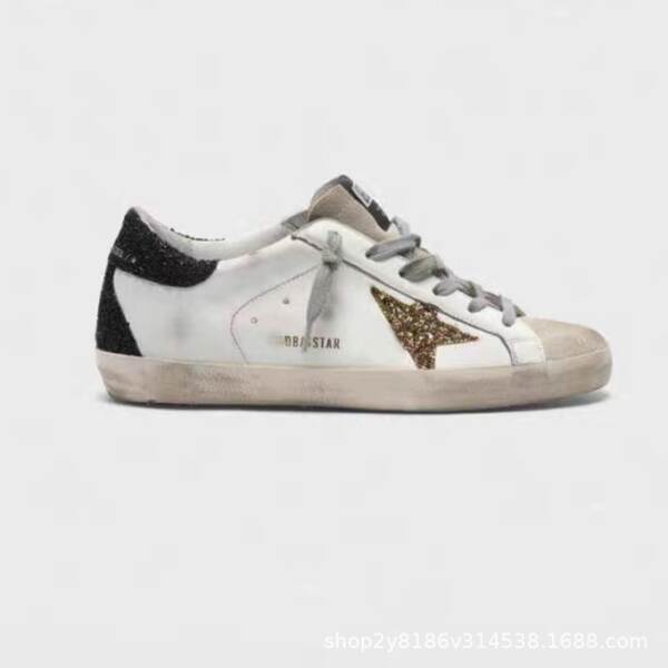 Sapato casual branco de couro