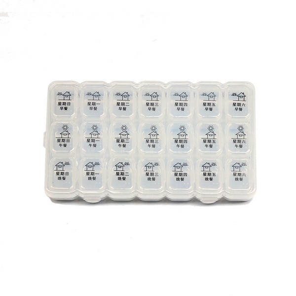 Caixa de Medicamentos Portátil 7 Dias