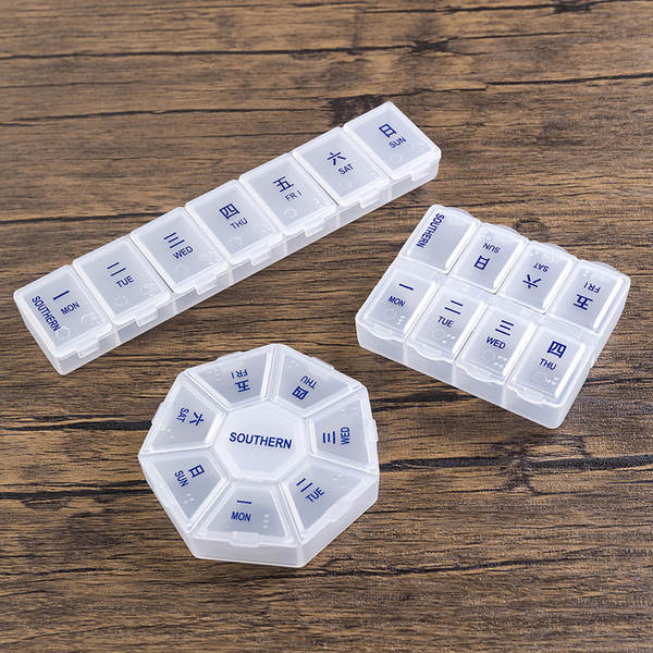 Caixa de Medicamentos Portátil 7 Dias