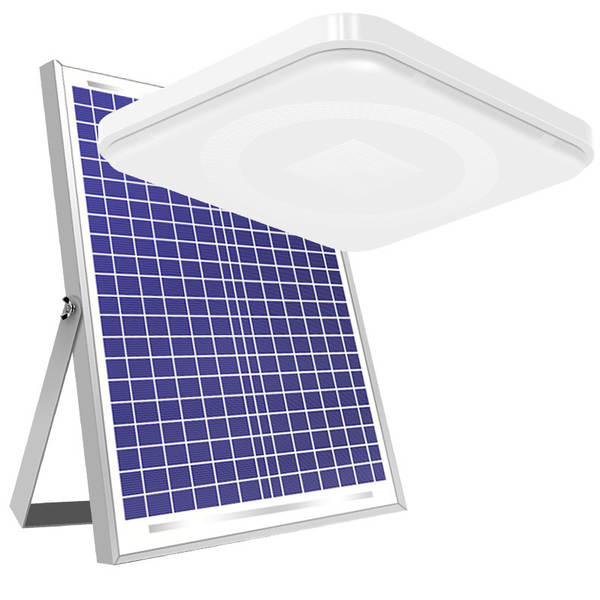 Nova lâmpada de topo solar de alta potência doméstica de balcão de iluminação interior escadaria exterior do corredor de controle de luz solar