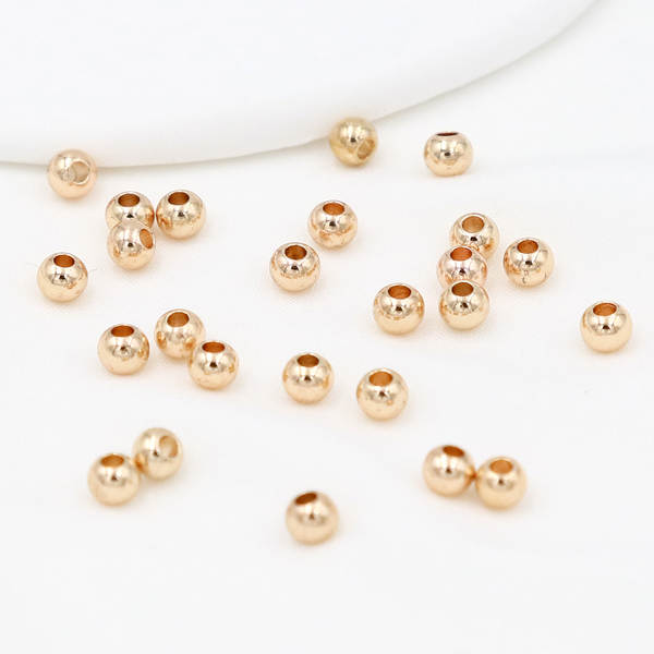 Pérolas de ouro 14K e 18K
